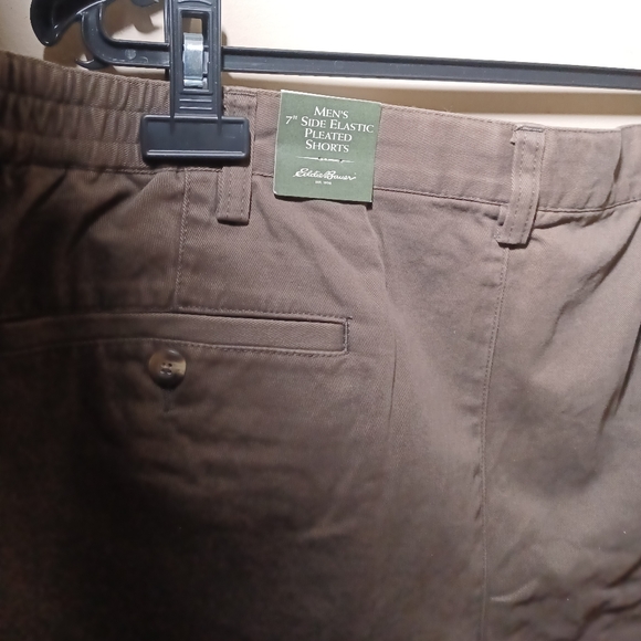 Eddie Bauer MEN'S SIDE ELASTIC PLEATED SHORTSANTIC OUTDOOR 40w - Picture 5 of 6